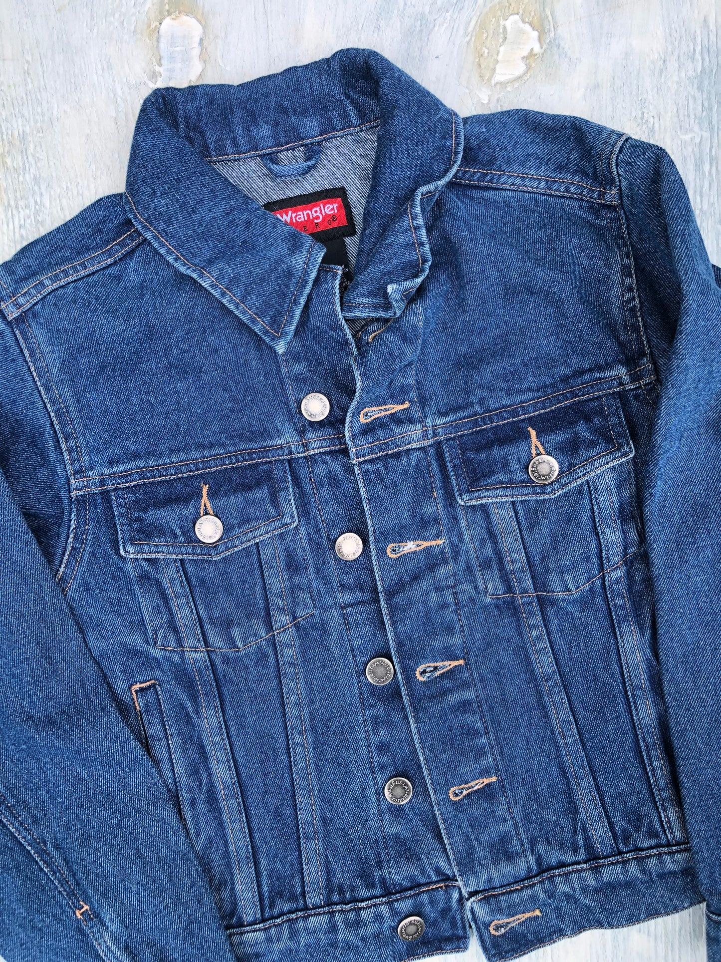 Brown Bear Denim Jacket ~ 8/10