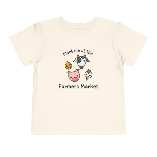 Meet me at the Farmers Market (Farm Animals) T-shirt