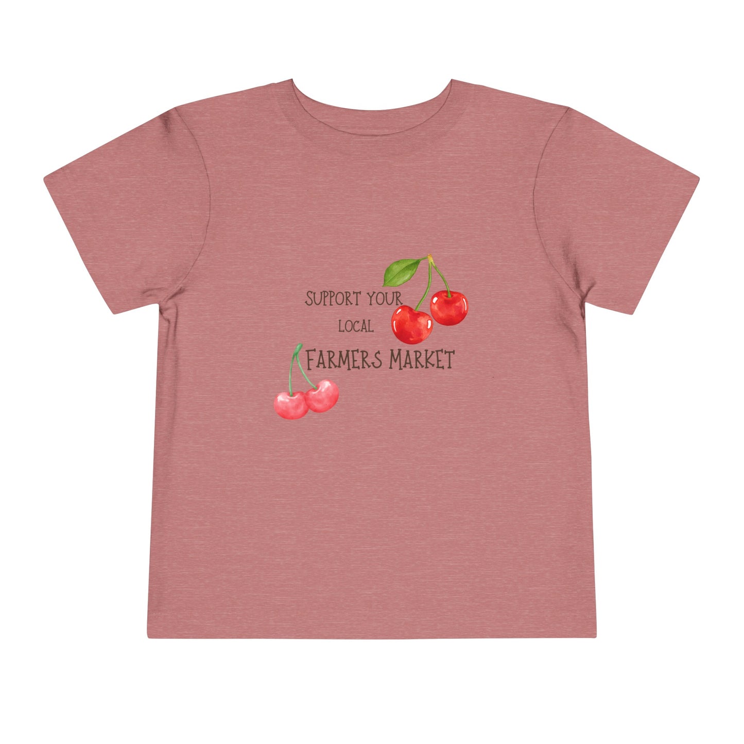 Support your local Farmers Market (Cherries) T-shirt