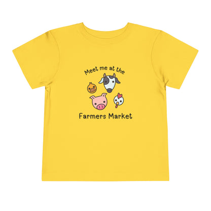 Meet me at the Farmers Market (Farm Animals) T-shirt