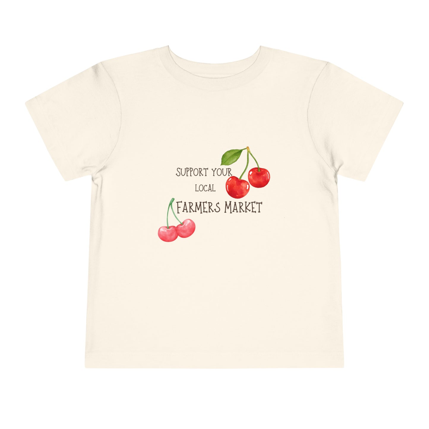 Support your local Farmers Market (Cherries) T-shirt