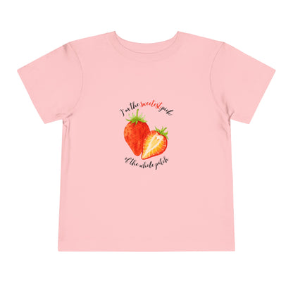 I'm the Sweetest Pick of the whole Patch- Strawberry T-shirt