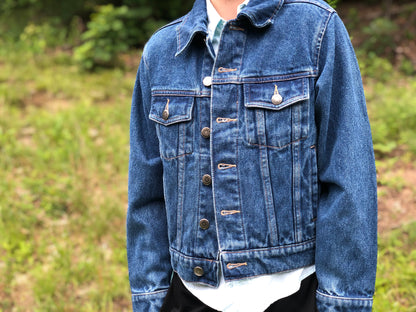 Brown Bear Denim Jacket ~ 8/10