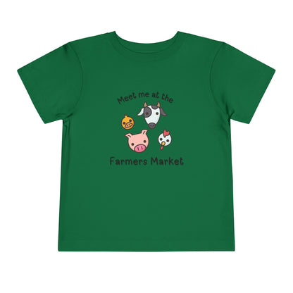 Meet me at the Farmers Market (Farm Animals) T-shirt