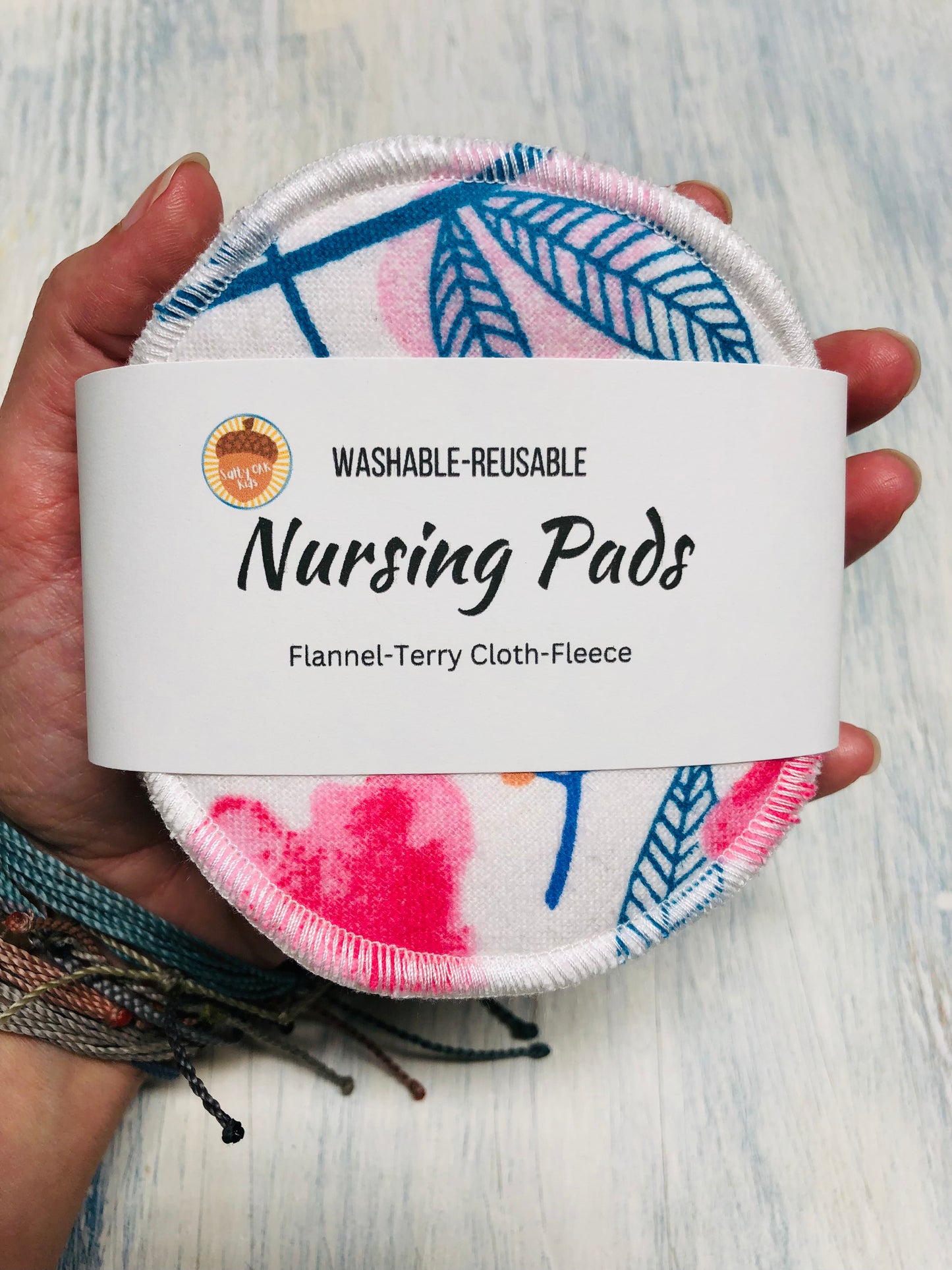 Surprise Prints- Reusable Nursing Pads: 3 Pack