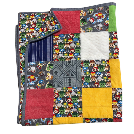 Saturday Morning Snuggles- Quilt