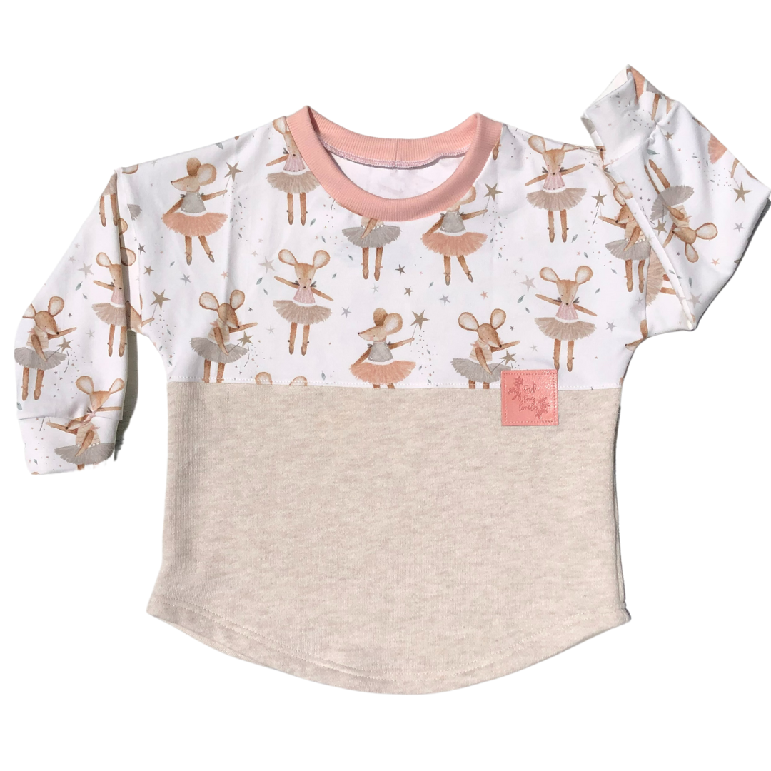 Ballerina Mouse Dolman 2t