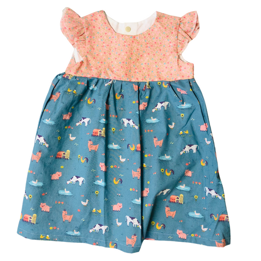 Ruffles/Farm Dress ~ 12-18 months