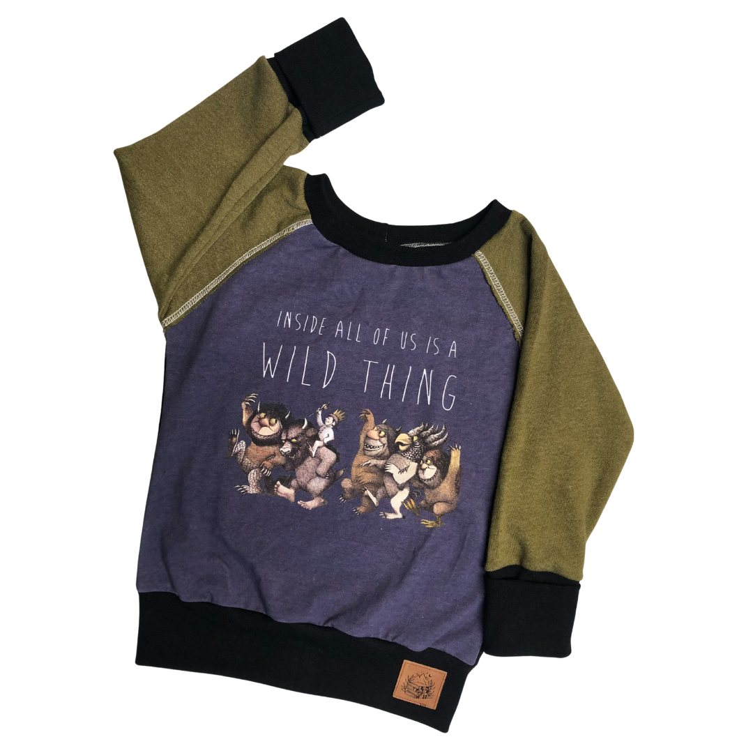 Wild Things Crewneck 3-6